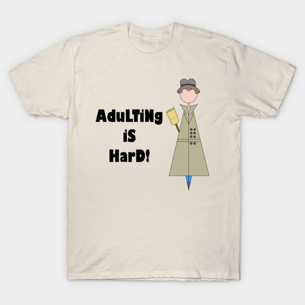 Vincent Adultman T-Shirt by Faceless Favorites 